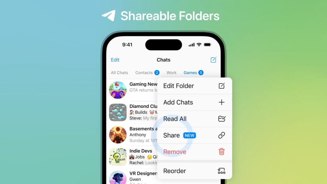 Telegram added new features in latest update