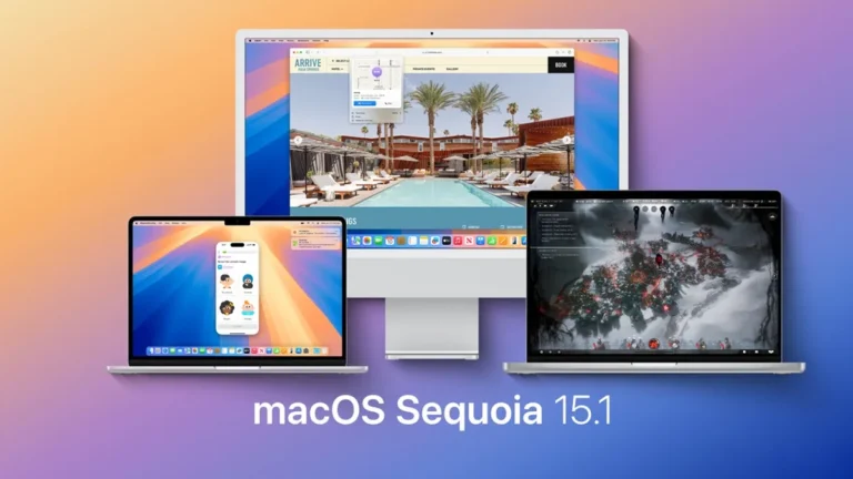 Apple Releases macOS Sequoia 15.1