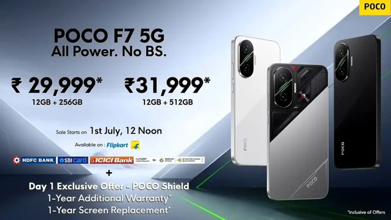 POCO F7 Launched