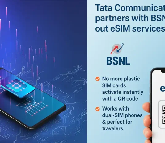 BSNL launches eSIM services in India BSNL eSIM Servies Launch