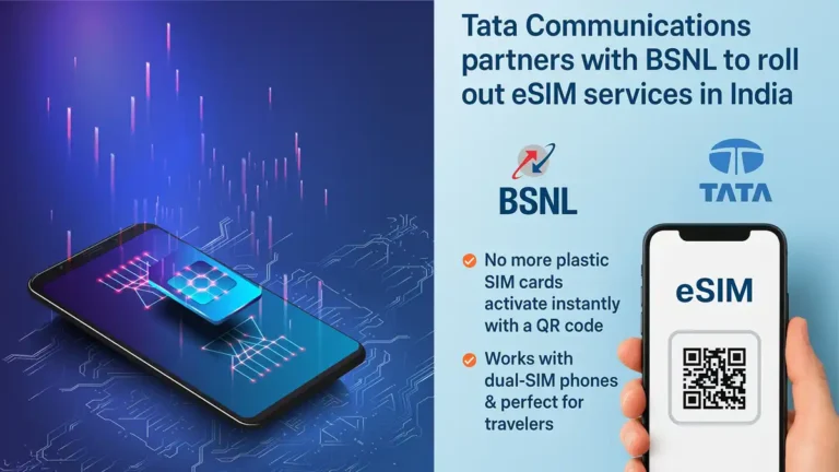BSNL eSIM Servies Launch