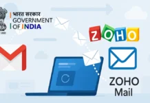 India Moves Government Emails to Zoho Cloud india govt zoho mail