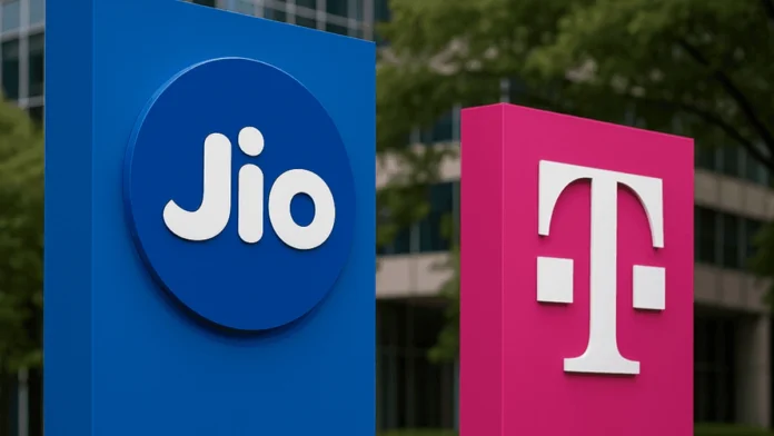jio and t mobile jio and t mobile
